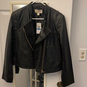 Michael by Michael Kors real leather jacket